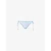 Melissa Odabash Womens Lattice Malta Low-rise Bikini Bottoms