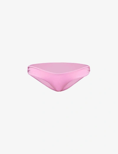 Melissa Odabash Womens Pink Hamburg Low-rise Bikini Bottoms