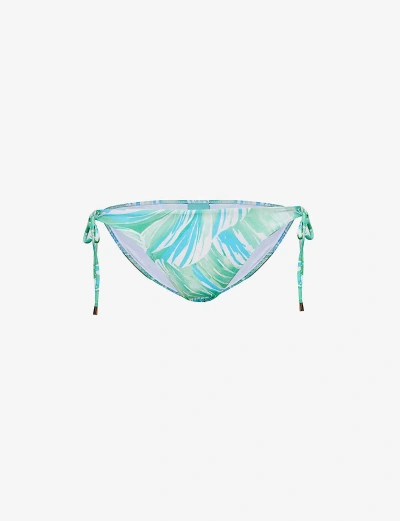 Melissa Odabash Womens Rainforest Cancun Graphic-pattern Bikini Bottoms