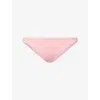 Melissa Odabash Womens Rose Lima High-leg Bikini Bottoms In Pink