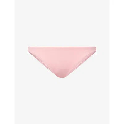 Melissa Odabash Womens Rose Lima High-leg Bikini Bottoms In Pink