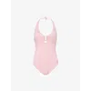 Melissa Odabash Tampa Tie-fastening Swimsuit In Pink