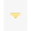 Melissa Odabash Womens Brussels Fold-over Bikini Bottoms Sunflower