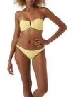 Melissa Odabash Womens Yellow Bikini Bottoms In Yellow