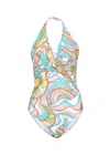 Melissa Odabash Zanzibar One Piece Riviera In Multi