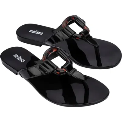 Melissa Olivia Sandal In Black