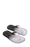 Melissa Ombré Flip Flop In Gray