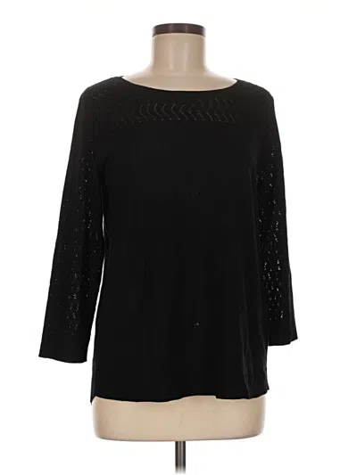 Pre-owned Melissa Paige 3/4 Sleeve T-shirt In Black