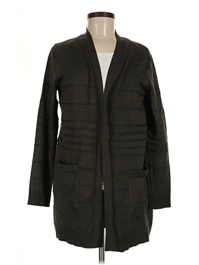 Pre-owned Melissa Paige Cardigan Sweater In Black