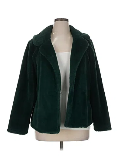 Pre-owned Melissa Paige Cardigan Sweater In Green