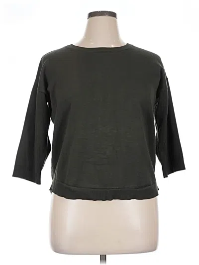 Pre-owned Melissa Paige Cardigan Sweater In Green