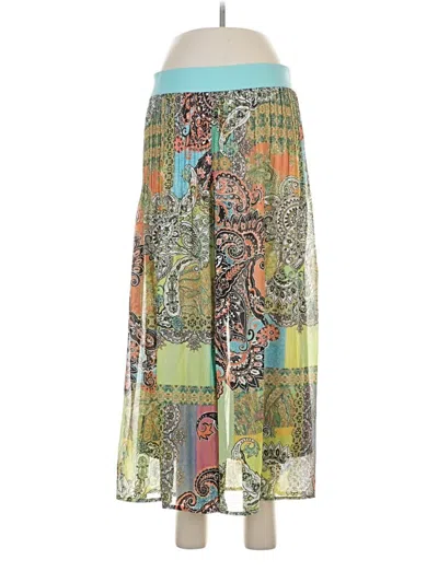 Pre-owned Melissa Paige Casual Pants In Green