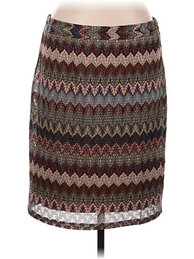 Pre-owned Melissa Paige Casual Skirt In Brown