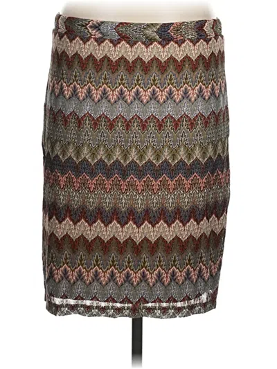 Pre-owned Melissa Paige Casual Skirt In Brown