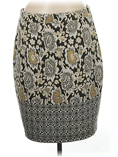 Pre-owned Melissa Paige Casual Skirt In Gray