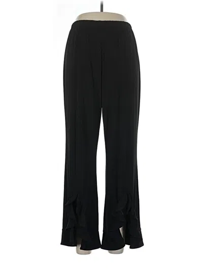 Pre-owned Melissa Paige Dress Pants In Black