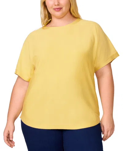 MELISSA PAIGE PLUS SIZE BUTTON-BACK DOLMAN-SLEEVE SWEATER, EXCLUSIVELY AT MACY'S