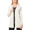 Melissa Paige Plus Womens Pocket Knit Cardigan Sweater In Multi