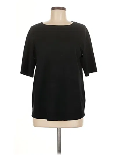 Pre-owned Melissa Paige Pullover Sweater In Black