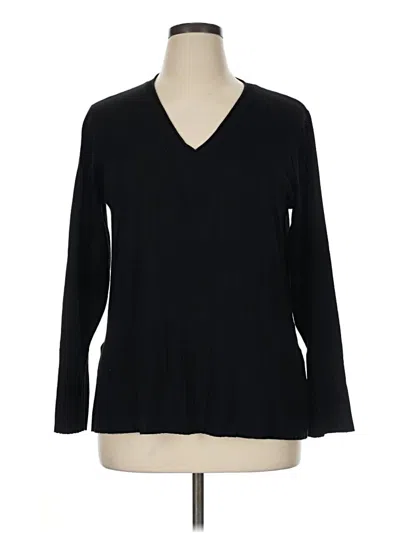 Pre-owned Melissa Paige Pullover Sweater In Black