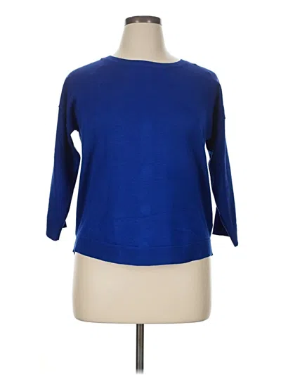 Pre-owned Melissa Paige Pullover Sweater In Blue