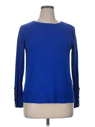 Pre-owned Melissa Paige Pullover Sweater In Blue