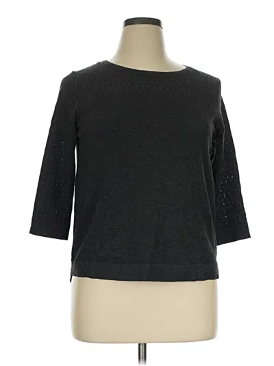 Pre-owned Melissa Paige Pullover Sweater In Gray