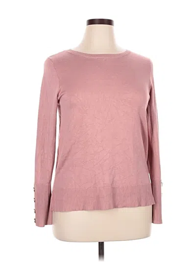 Pre-owned Melissa Paige Pullover Sweater In Pink