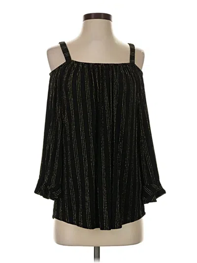 Pre-owned Melissa Paige Sleeveless Blouse In Black