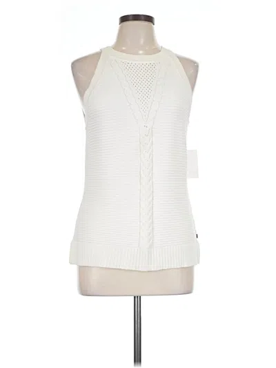 Pre-owned Melissa Paige Sweater Vest In Ivory
