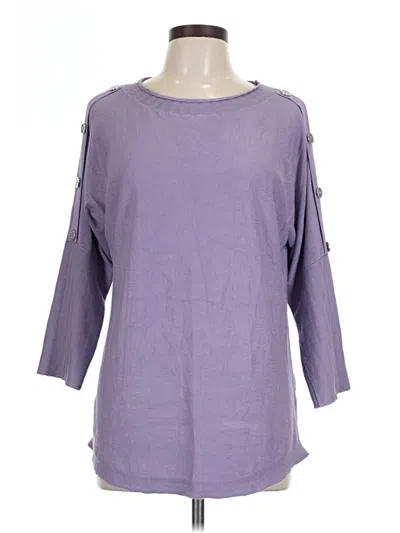 Pre-owned Melissa Paige Sweatshirt In Purple