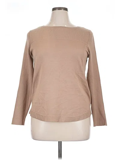 Pre-owned Melissa Paige Turtleneck Sweater In Brown
