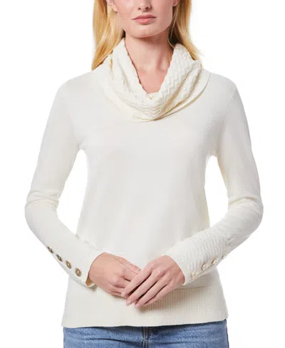 Paige – Traditional Woven Shoulder Sweater main image 1