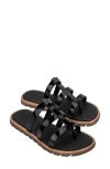Melissa Path Slide Sandal In Black