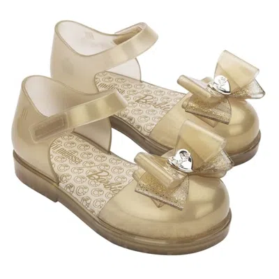 Melissa Kids' Pearly Beige Amy Barbie Sandals In Nude