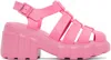 Melissa Megan Platform Fisherman Sandal In Ak013 Pink