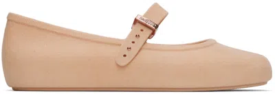 Melissa Pink Soft Ballerina Flats In Bb052 Pink