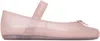 Melissa Pink Sophie Ballerina Flats In Pink Pink