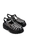 Melissa Possession Platform Ii Sandal In Black