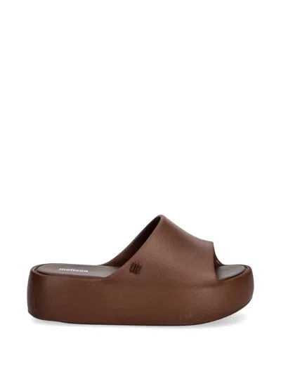 Melissa Platform Slides In Brown