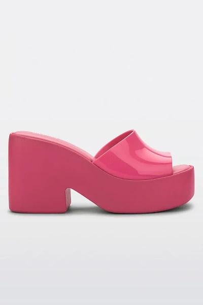 Melissa Posh Jelly Heel In Pink, Women's At Urban Outfitters