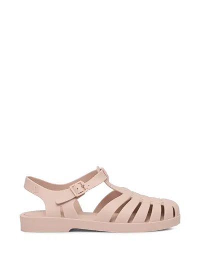 Melissa Possession Cage-style Buckled Sandals In Pink