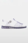 Melissa Possession Fisherman-inspired Jelly Sandal Women In Clear/white