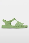 Melissa Possession Fresh Jelly Fisherman Sandal In Matte Green, Women's At Urban Outfitters