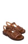 Melissa Possession Jelly Fisherman Sandals In Brown