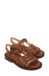 Melissa Possession Jelly Fisherman Sandals In Brown