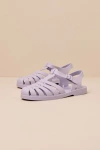 MELISSA POSSESSION GREY MATTE JELLY STRAPPY BUCKLE SANDALS
