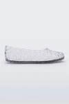 Melissa Possession Jelly Ballerina Shoe In Clear, Women's At Urban Outfitters In Transparent