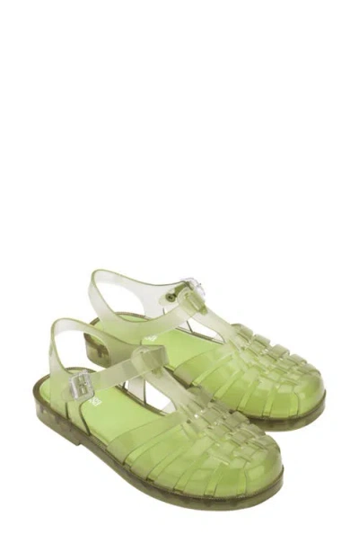 Melissa Possession Jelly Sandals Glass Green