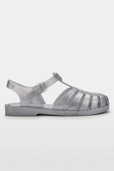 MELISSA POSSESSION JELLY FISHERMAN SANDAL IN GLITTER CLEAR, WOMEN'S AT URBAN OUTFITTERS